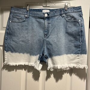 Lane Bryant size 20 Girlfriend shorts.